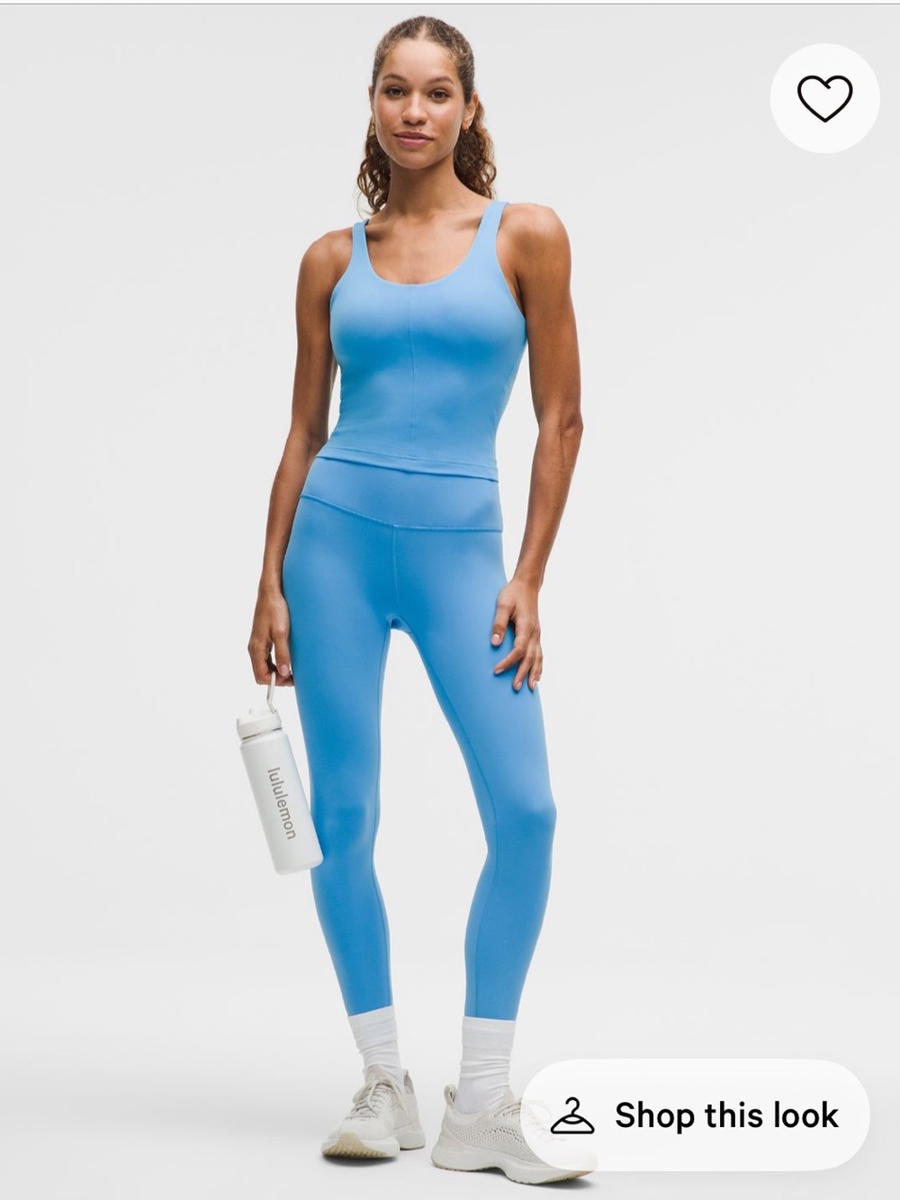 Wunder Train High-Rise Tight 25" in Ocean Wave